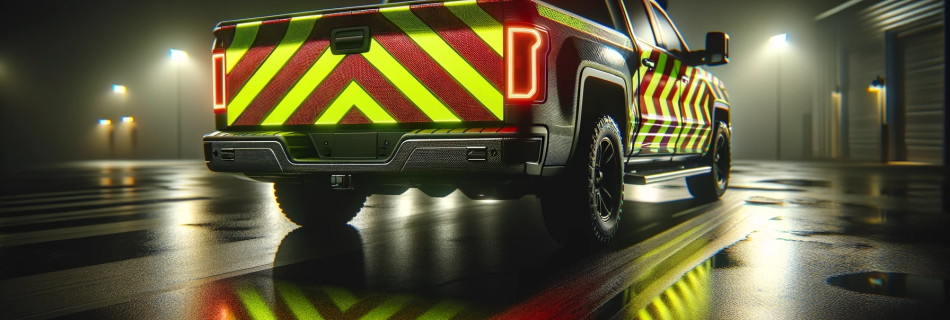 reflective chevron panel accident reduction