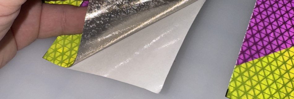 reflective tape adhesive backings