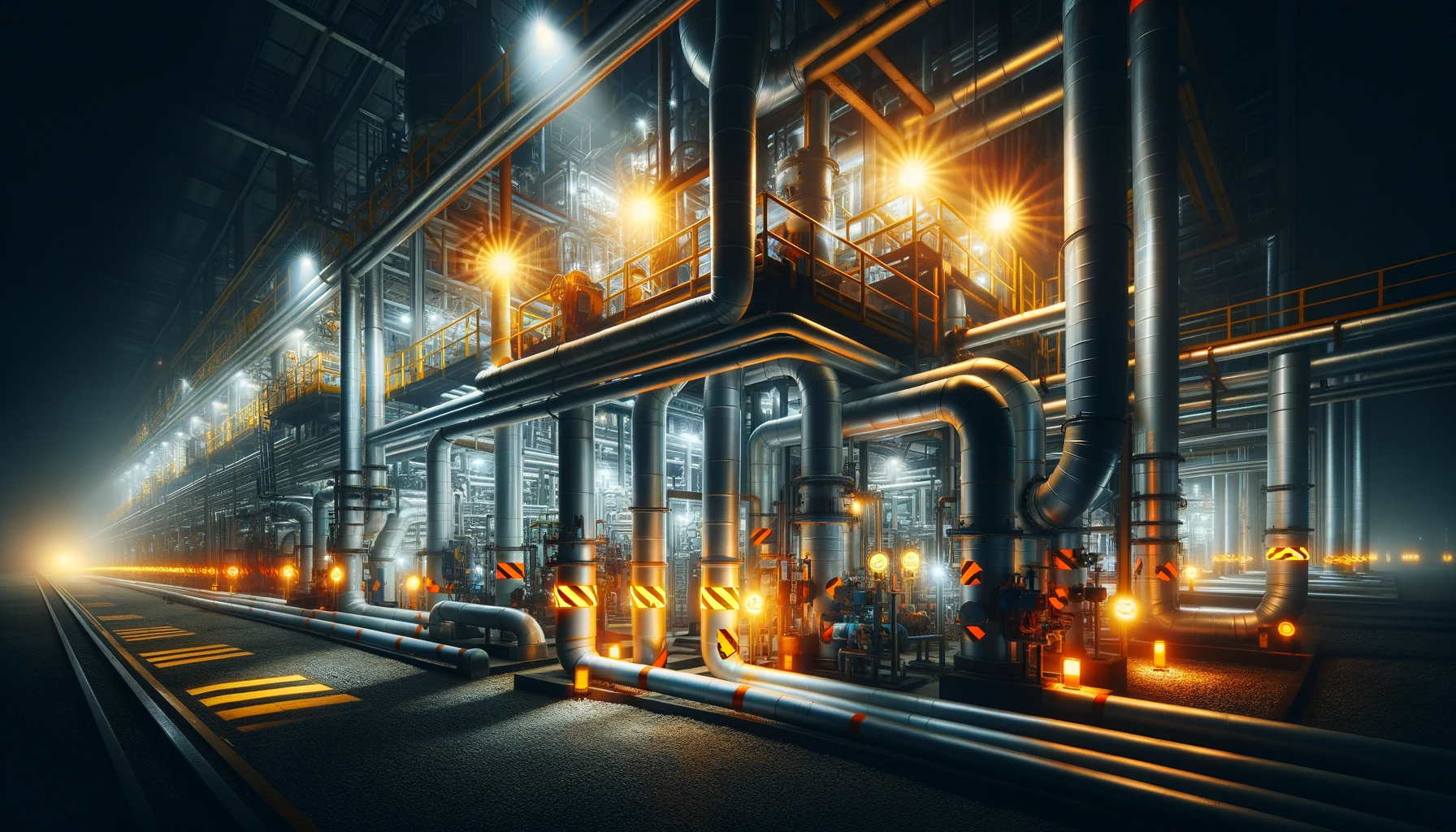 reflective tape for safety in factory and industrial environments