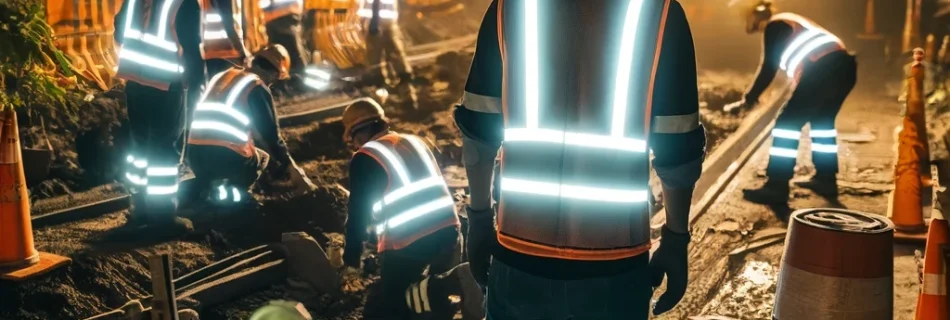 work zone reflective ansi isea standards