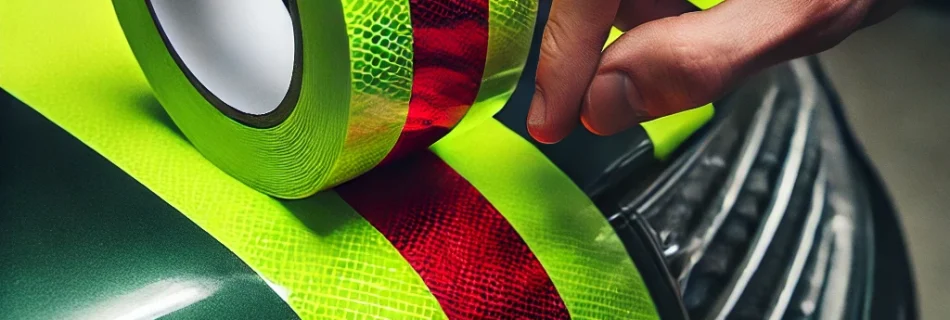 how to apply reflective tape