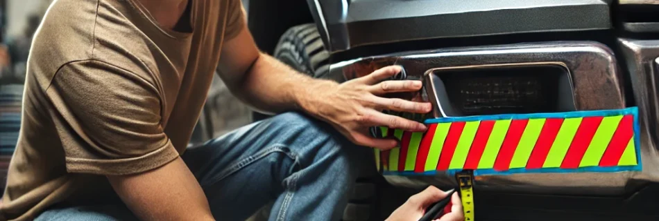 reflective tape for vehicle car truck bumpers